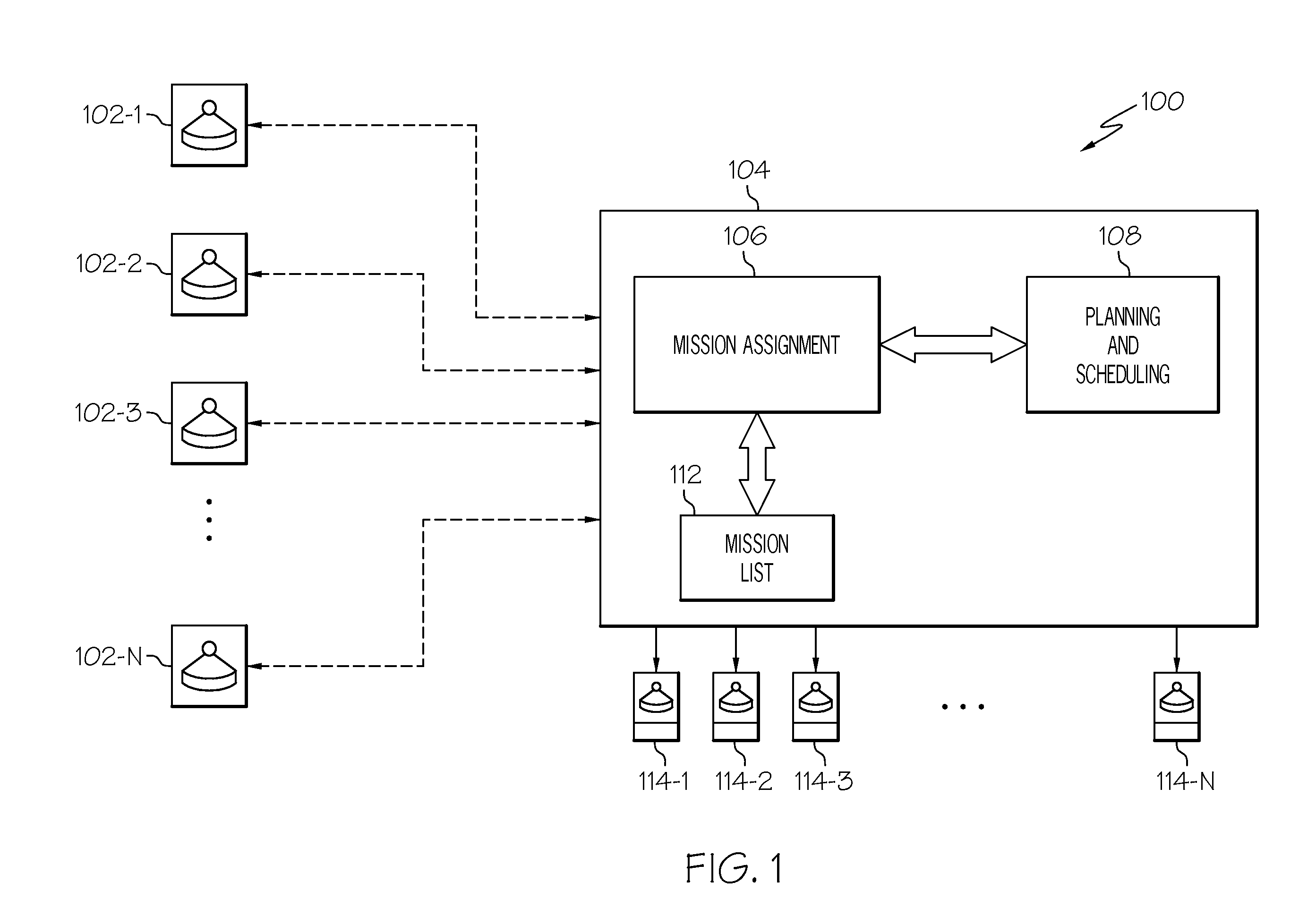 Fleet mission management system and method using health capability determination