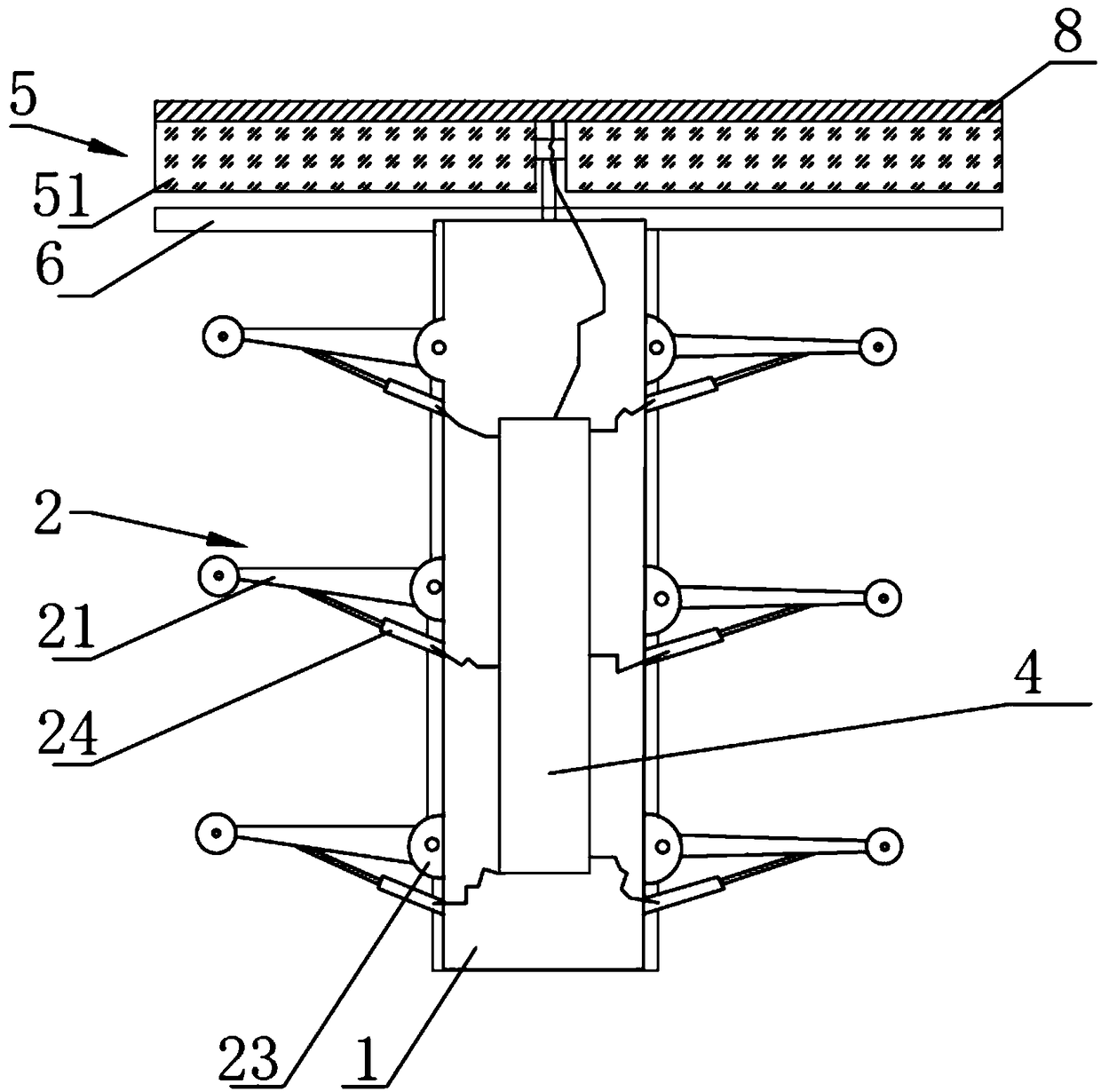 Robot with cleaning function