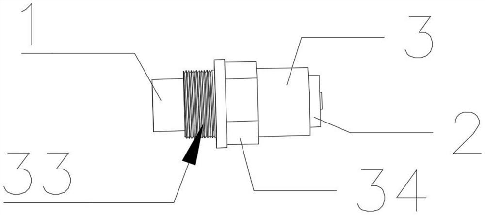 Riveting type active engine hood hinge capable of preventing function failure of locking elastic pin