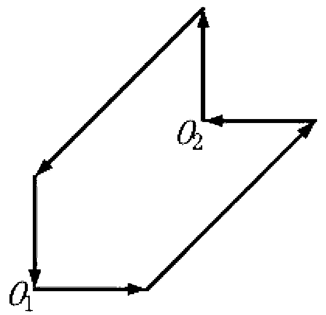 Series-parallel combined three-freedom-degree translation carrying mechanism