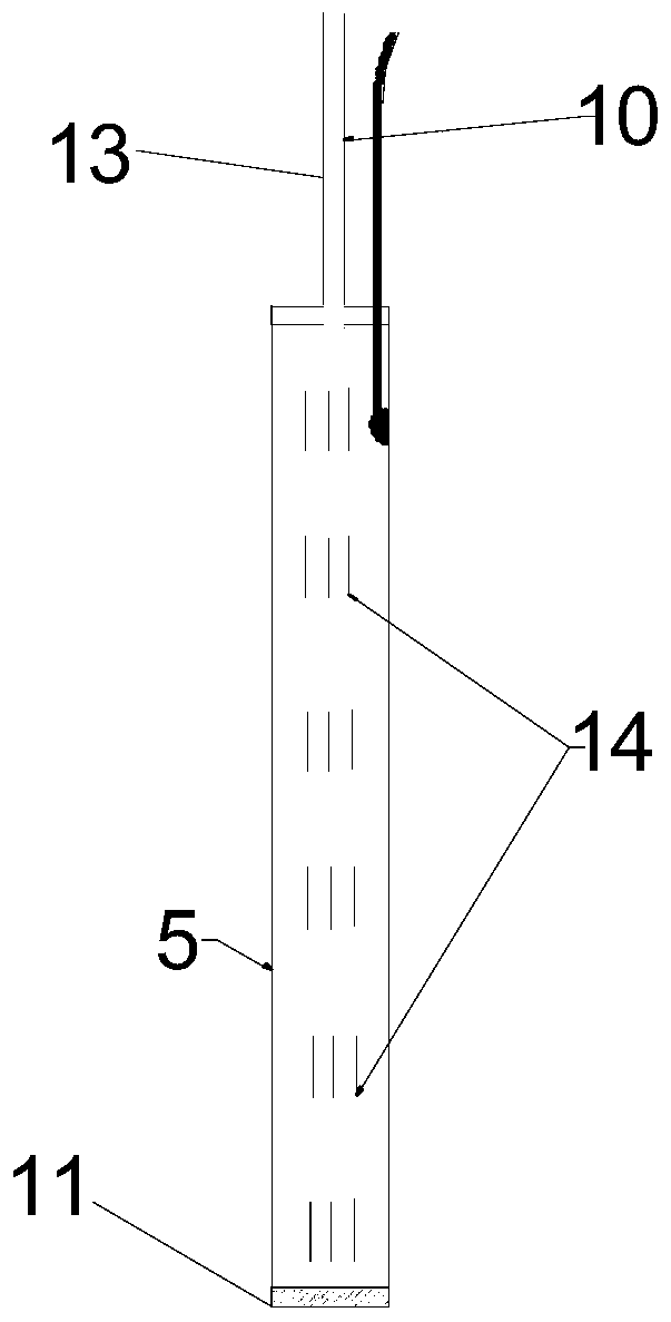 Resistance heating thermal desorption device for repairing contaminated soil and underground water