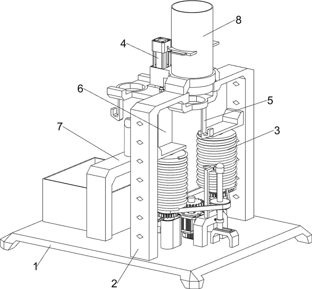 High-end manufacturing automatic metal column tapping equipment