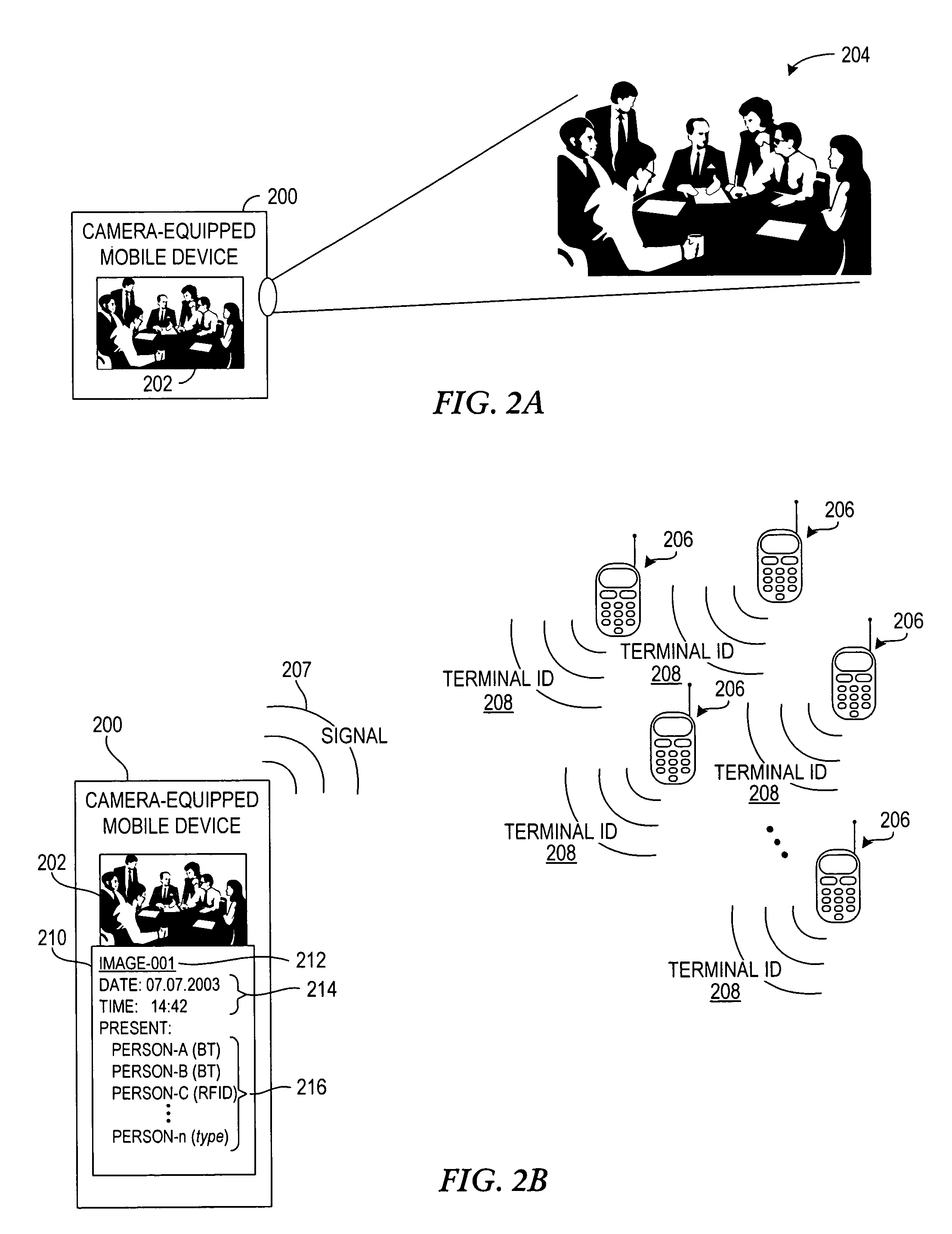 System and method for registering attendance of entities associated with content creation