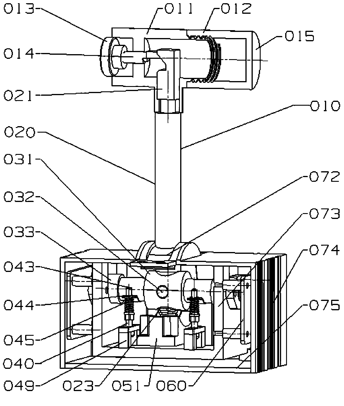 A kind of non-contact digital driver controller