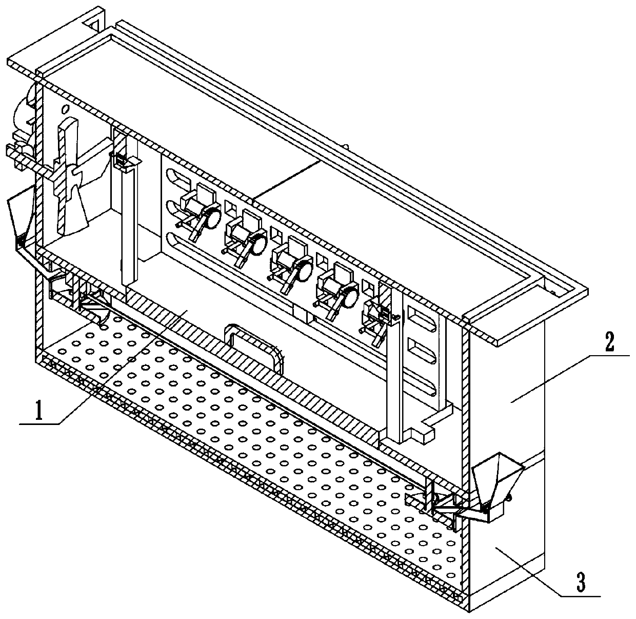 Medical anatomy instrument disinfection equipment