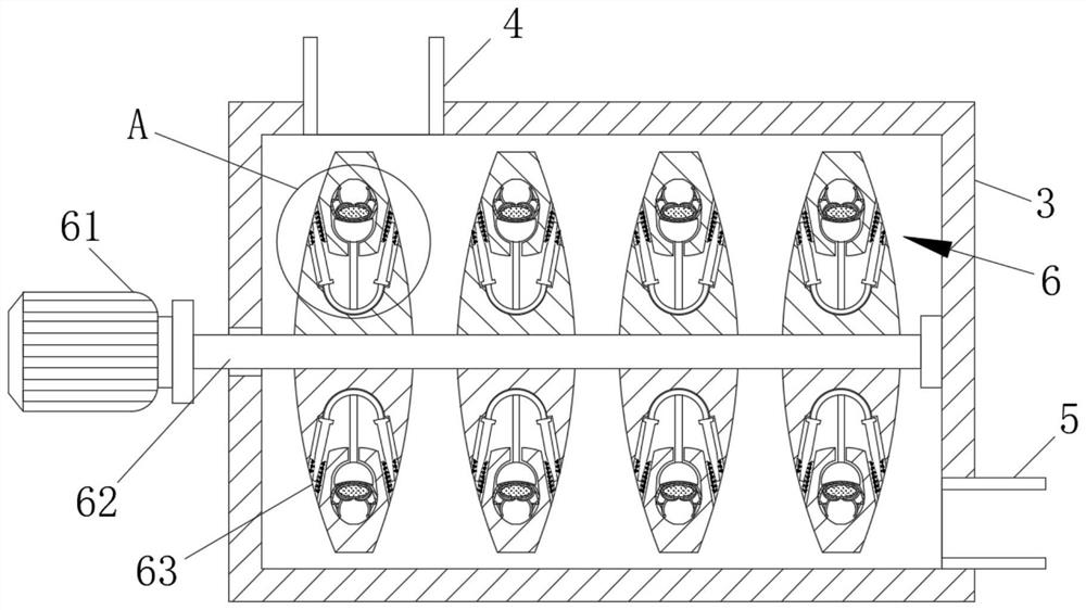 Fertilizer stirring device