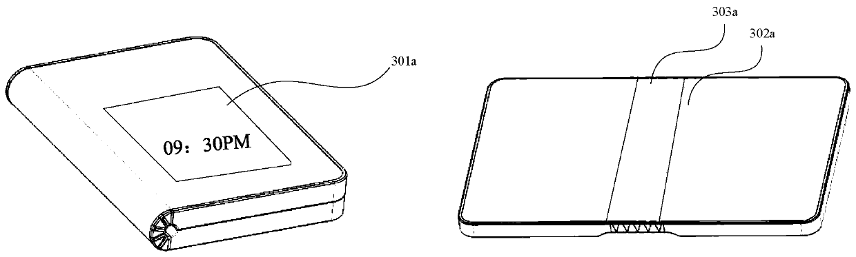 Display method of touch screen and electronic equipment