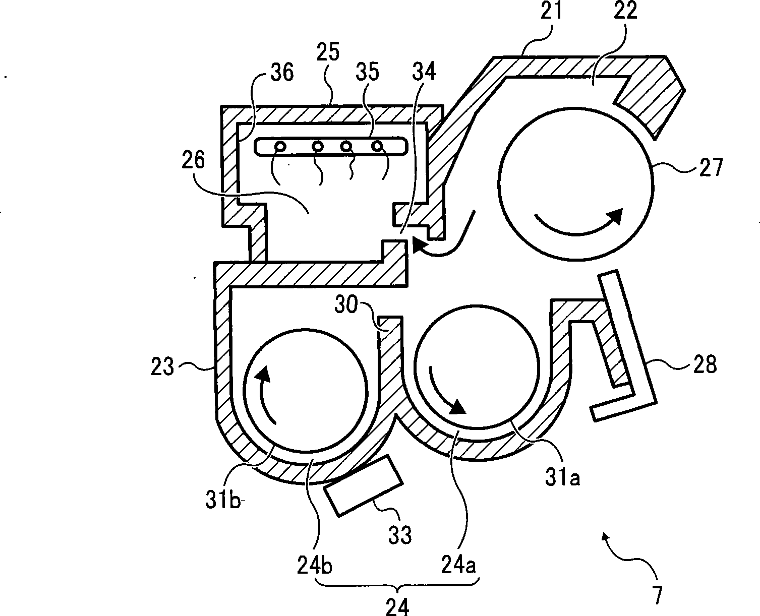 Development device, process cartridge, and image forming apparatus