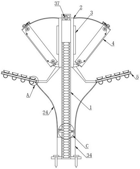 Novel insect trapping device for forestry pest control