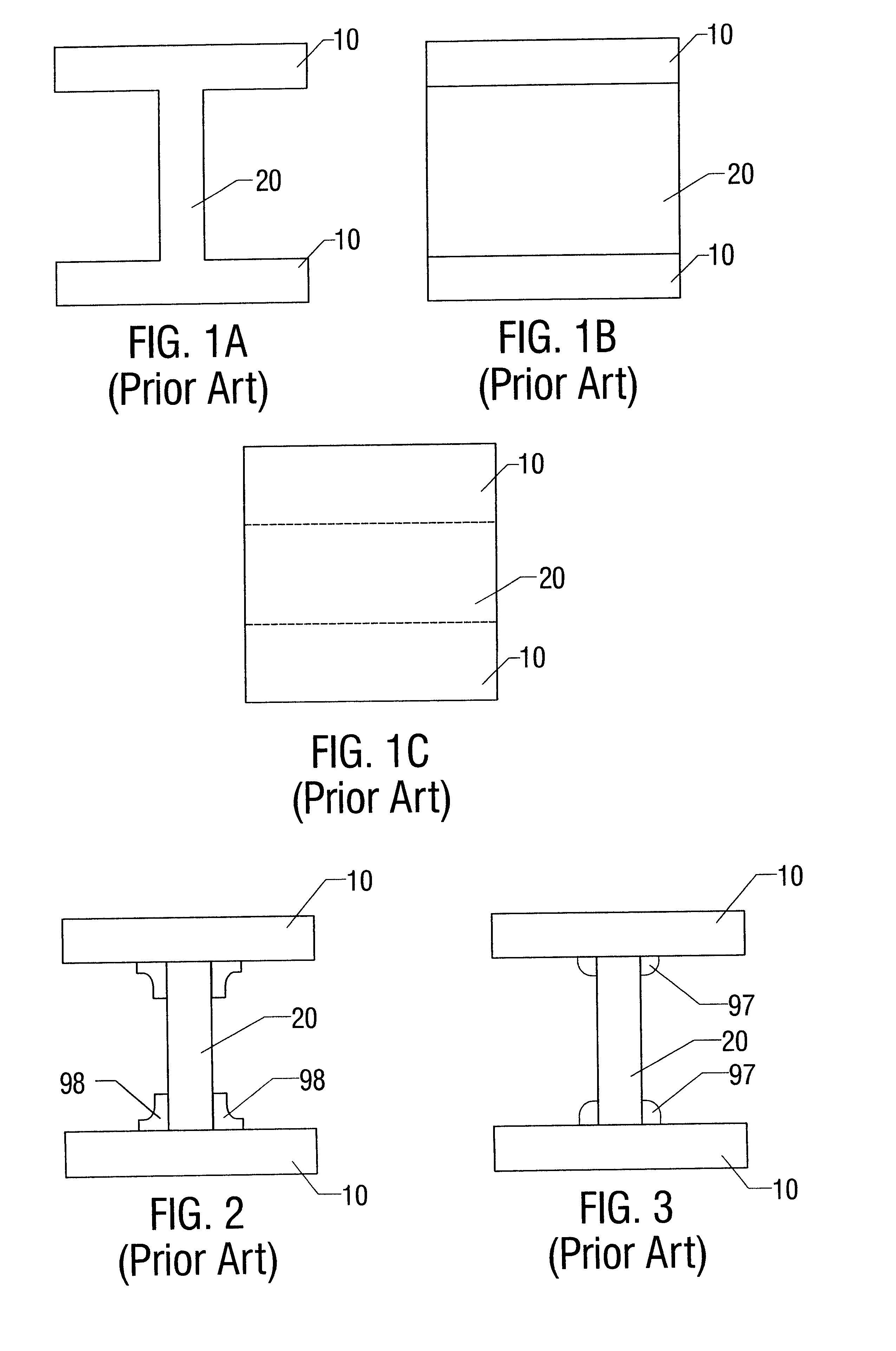 Corrugated web beam connected to a top tube and bottom tube