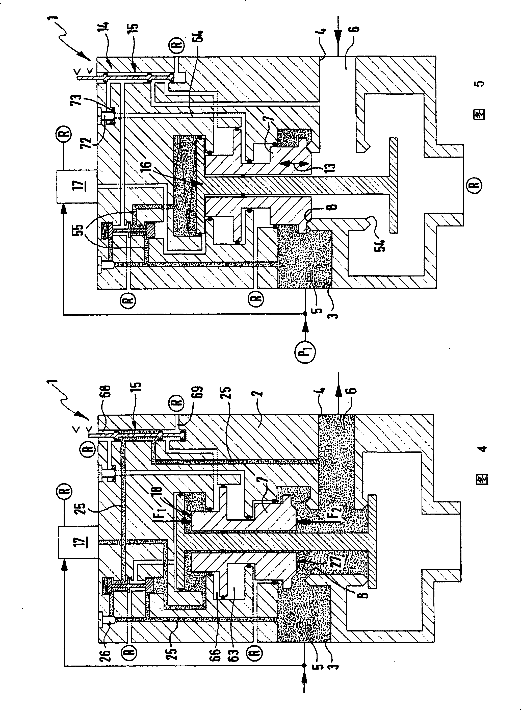 Softstart valve means