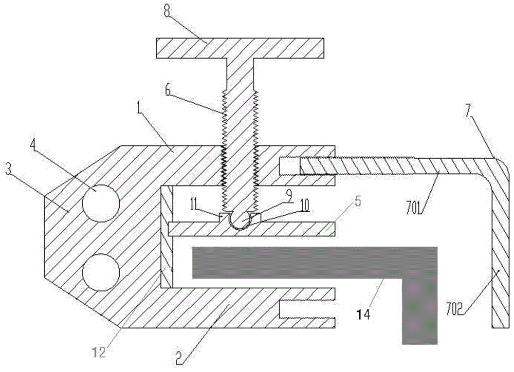 Ground terminal of ground wire