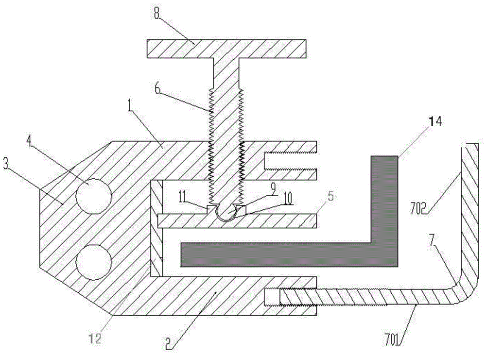 Ground terminal of ground wire