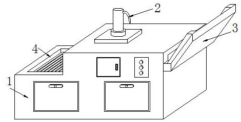 Paper box forming machine