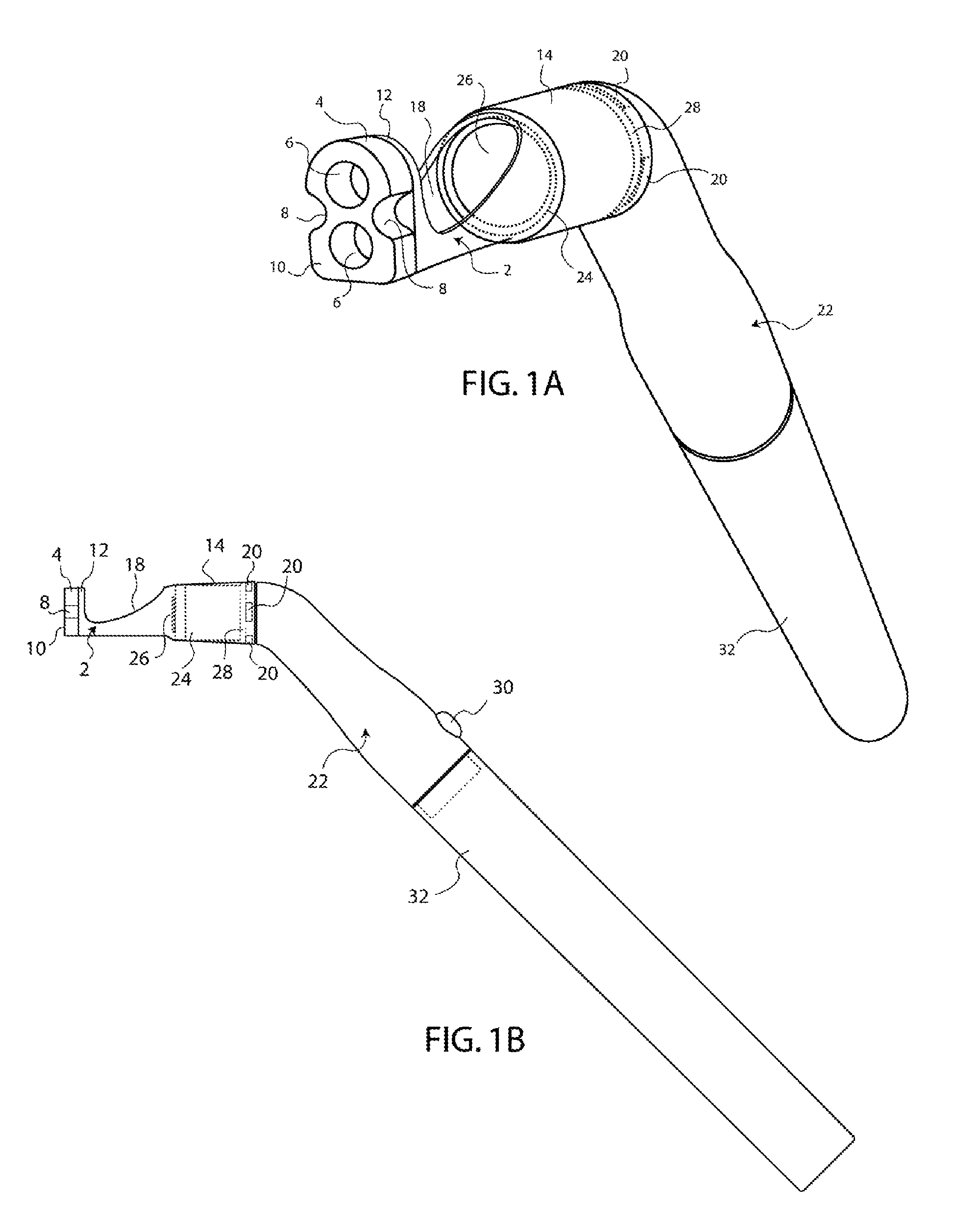 Cure through laminate veneer applicator with cure light