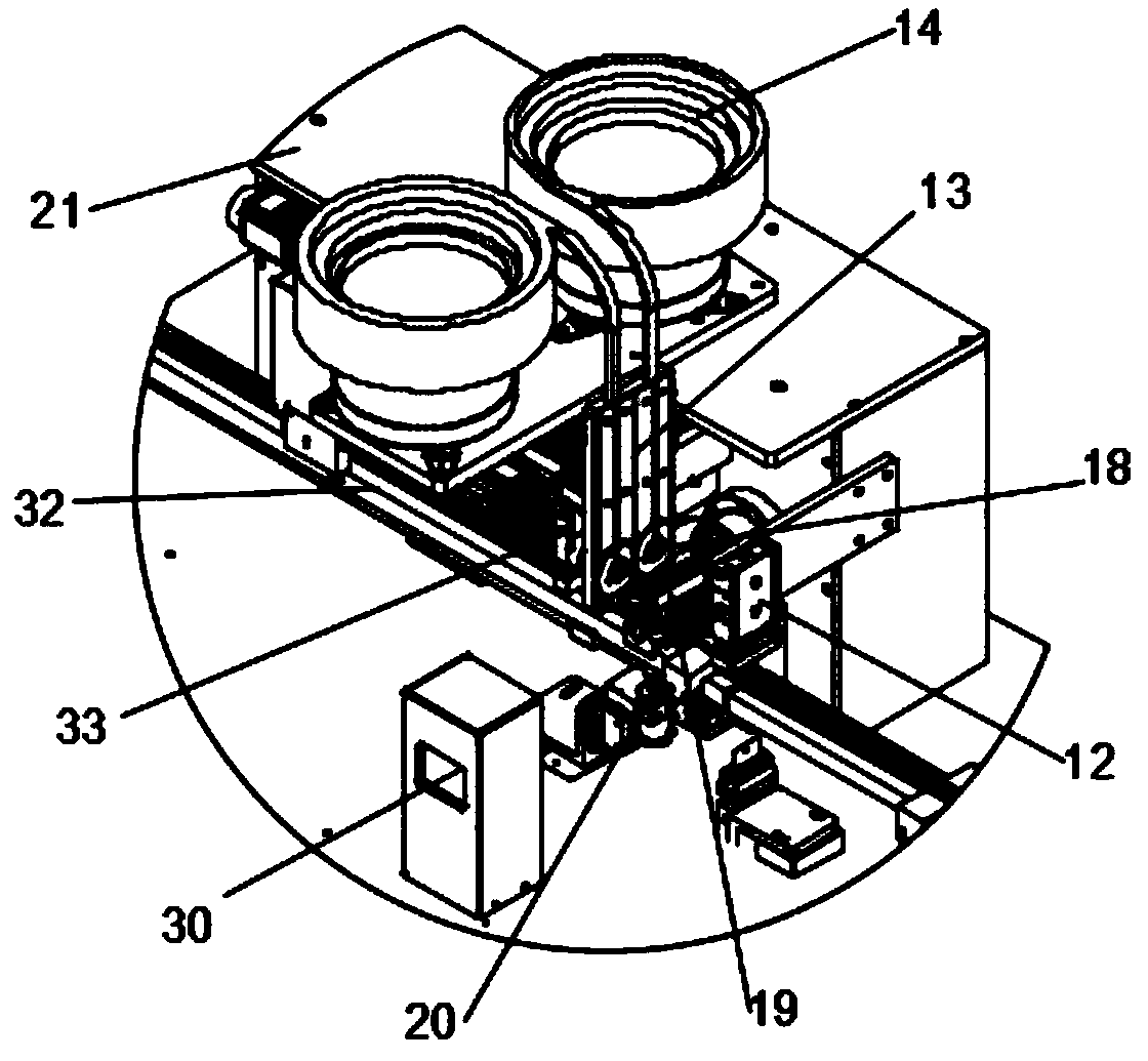 Automatic punching and buckling and cutting integrated machine