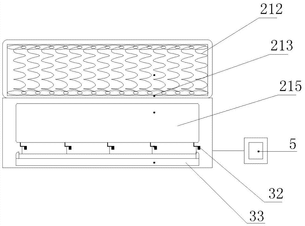 Intelligent digital sleep detection mattress and use method thereof