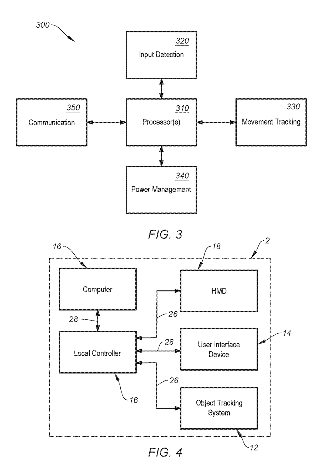 Input device for vr/ar applications