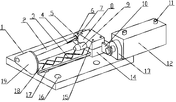 Machining fine positioning pin positioning protection device