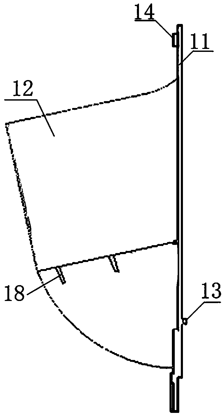 Planting box, composite wall greening device and wall greening method