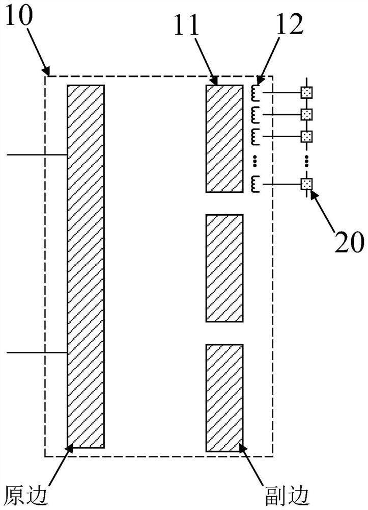 Three-phase-single-phase power transformation device and rail transit power supply