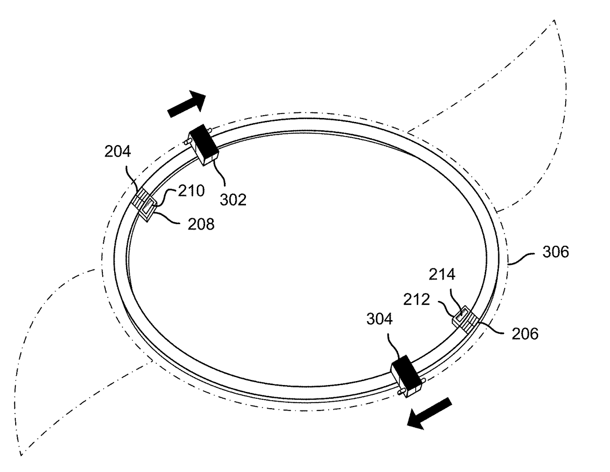 Lift fan position lock mechanism