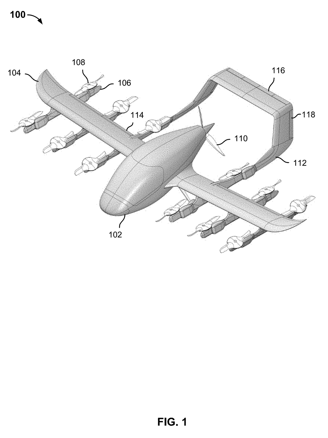 Lift fan position lock mechanism