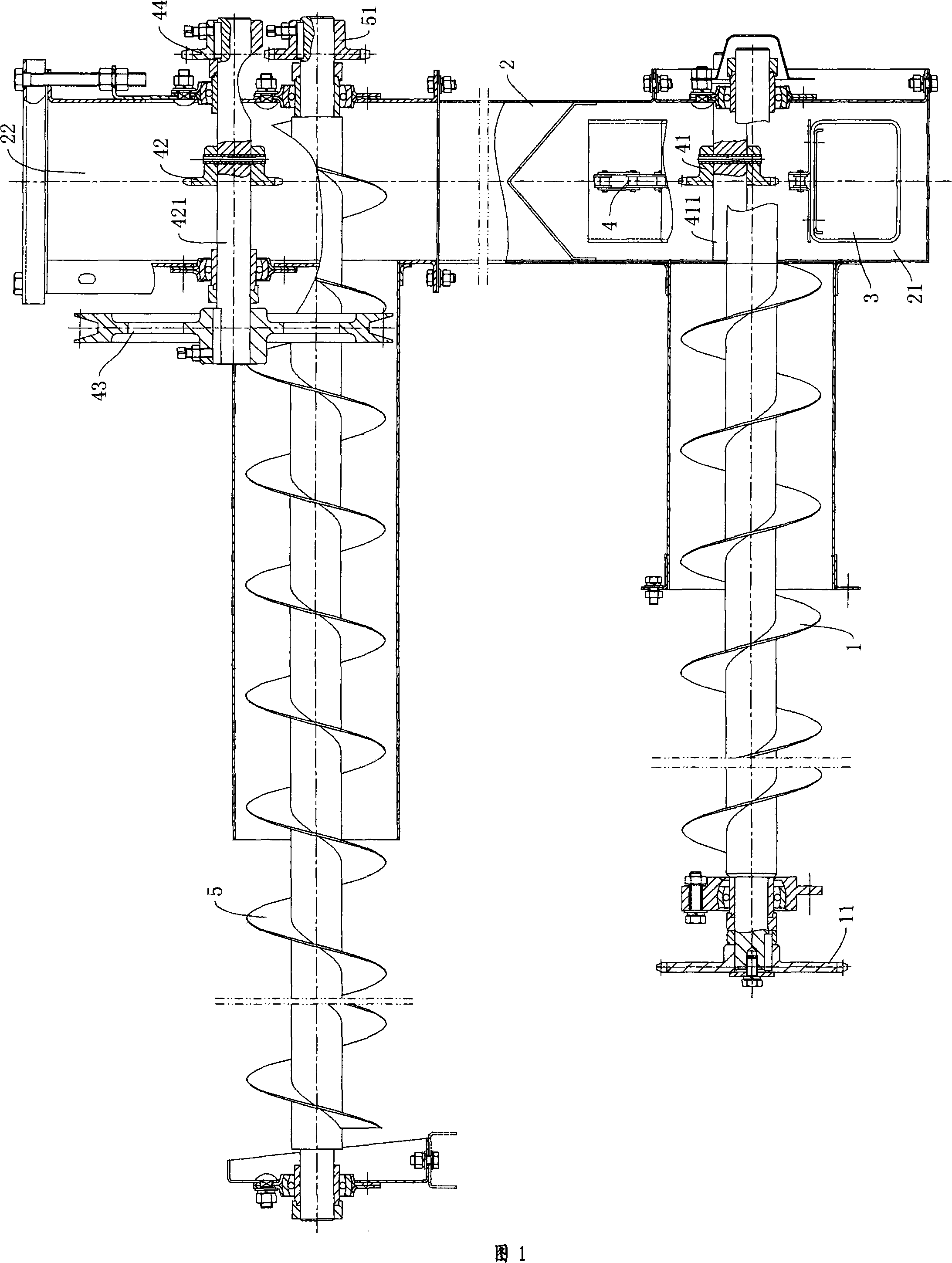 Novel seed lift conveyer of harvester