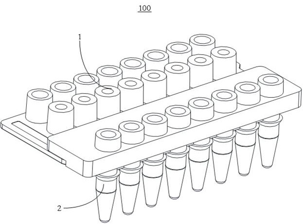 Micro-drop digital polymerase chain reaction chip