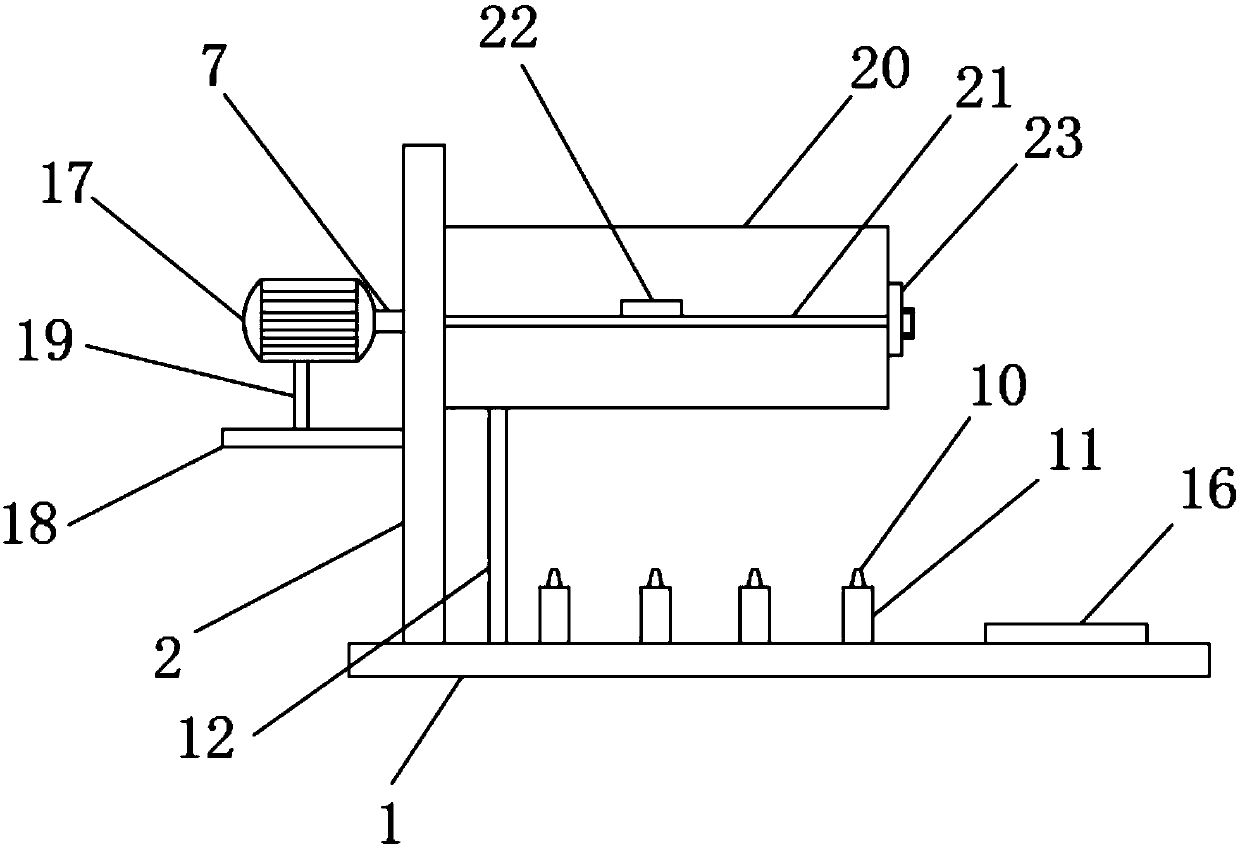 Auxiliary energy-saving type yarn reeler based on intelligent semi-worsted processing production line