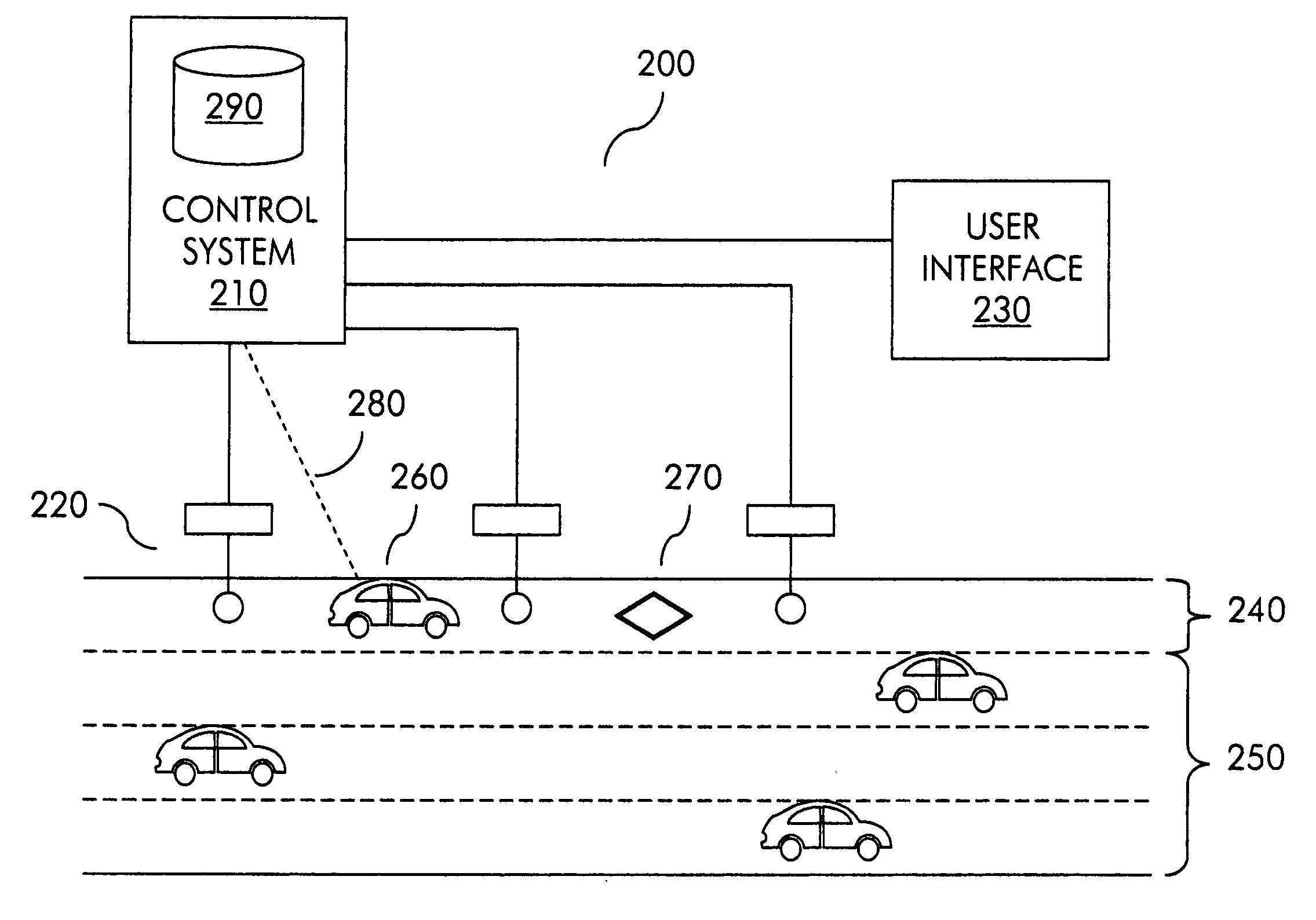 Traffic lane management system