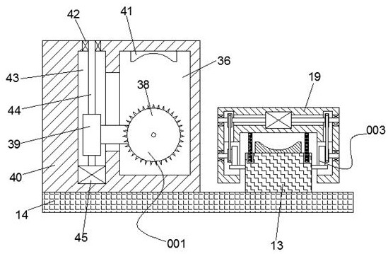 Segmented slicing and slitting machine for thick bamboo poles