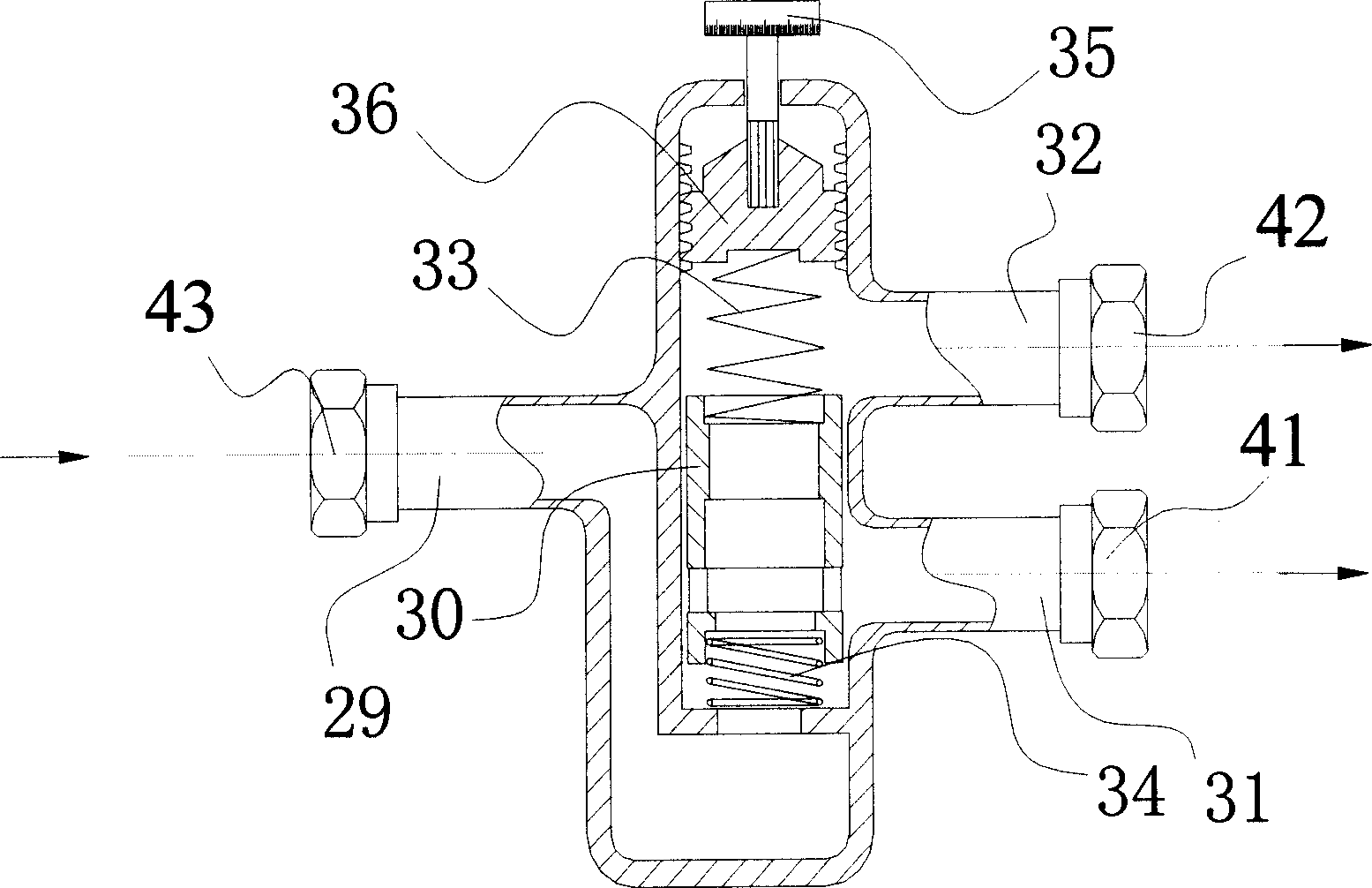 Passive differential calorimeter