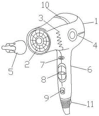 Intelligent electric blower