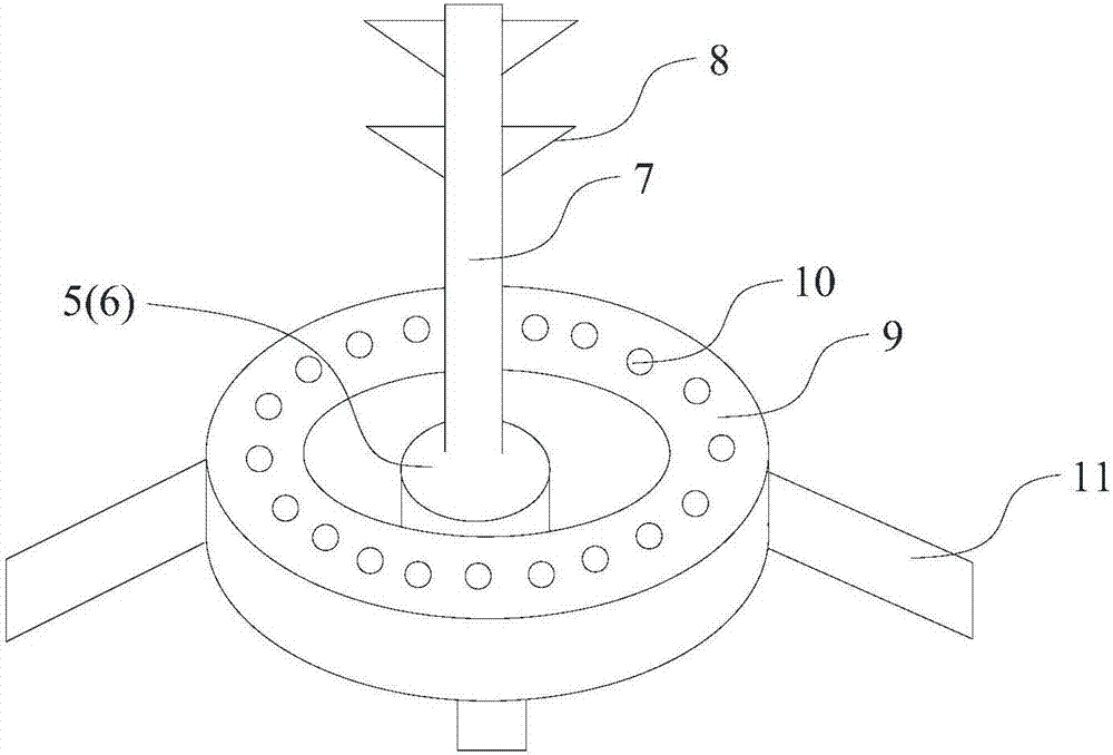 Water cup facilitating soaking of sesame-seed paste-powder