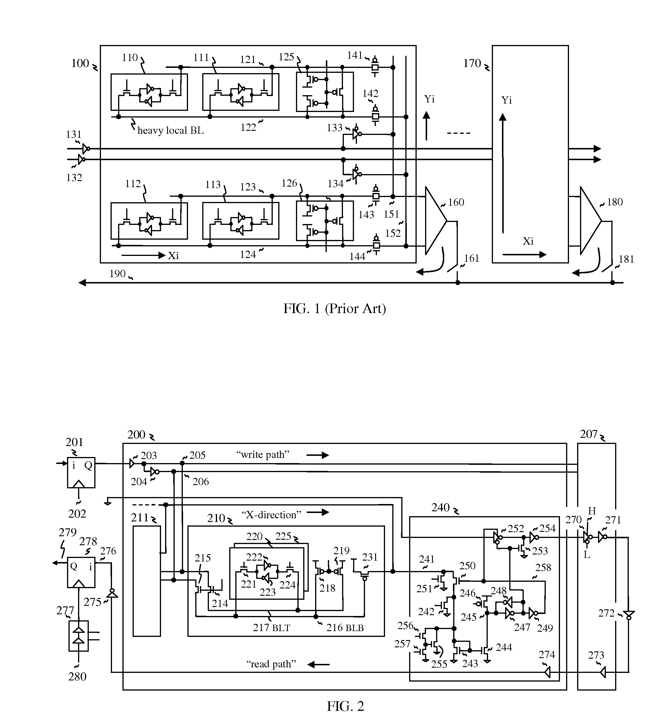 SRAM including bottom gate transistor