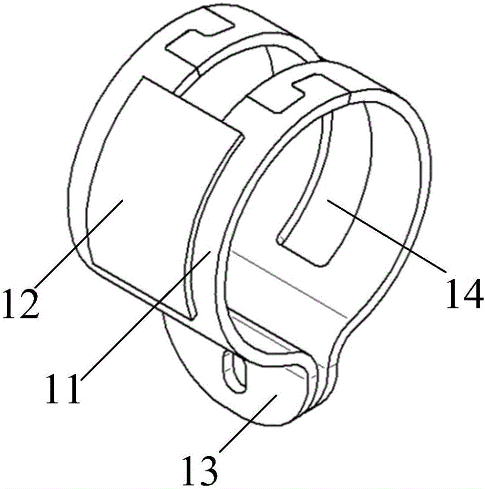 Rotary fixing support assembly