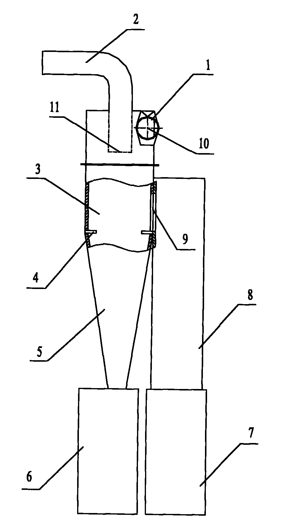 Separation method of solid fermentation fungal spore