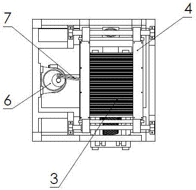 Full-automatic fresh meat inclined slicing machine