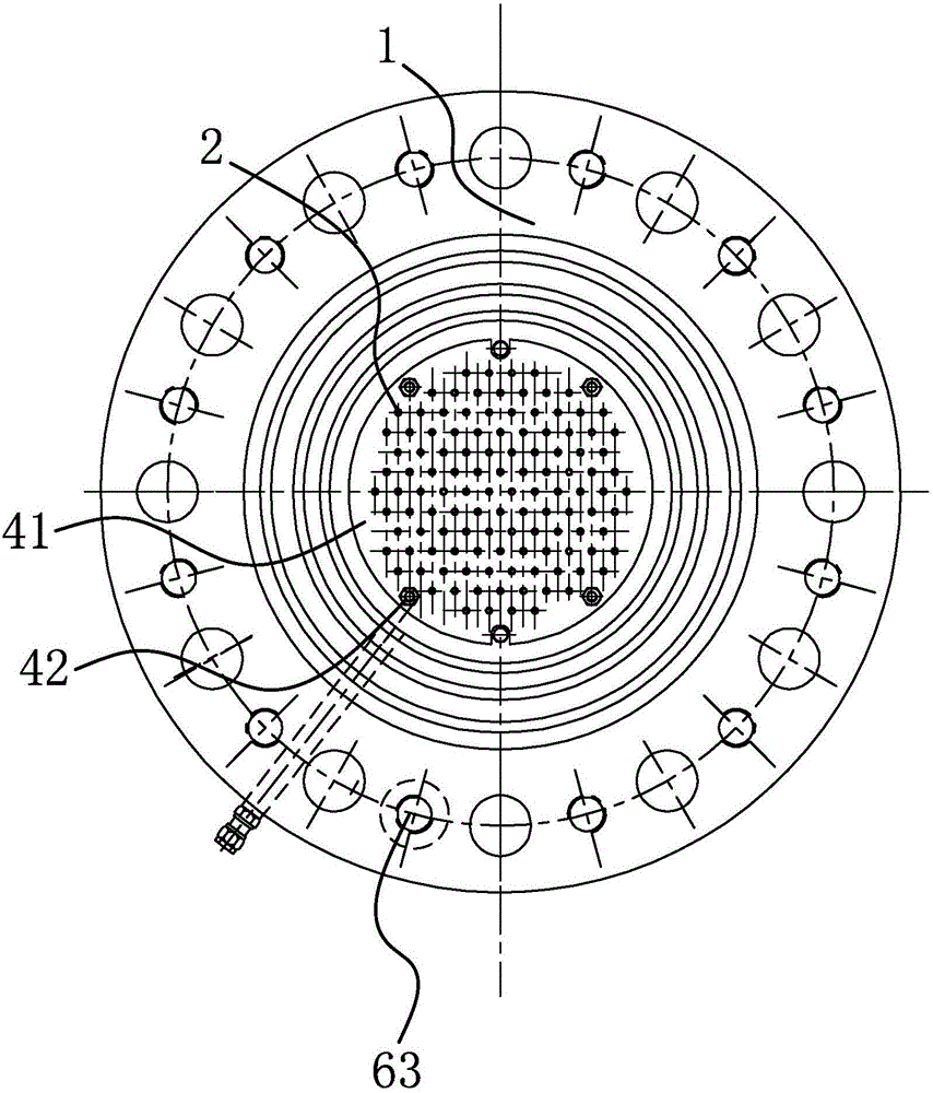 High-temperature gas cooled reactor primary helium circulator electrical penetration assembly and machining method thereof