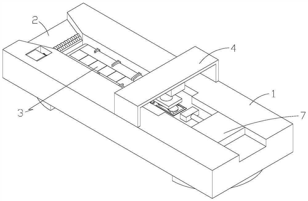 High-strength motorbike steel back processing device with barb structure