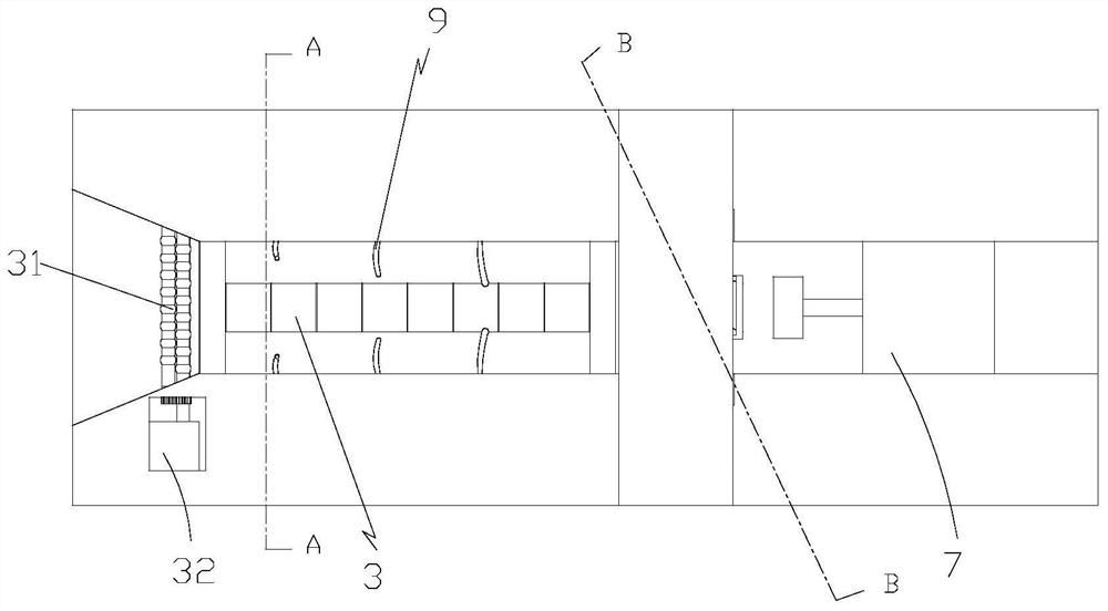 High-strength motorbike steel back processing device with barb structure