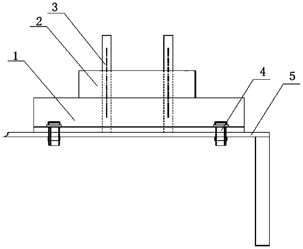 Preheating relay fixing tool