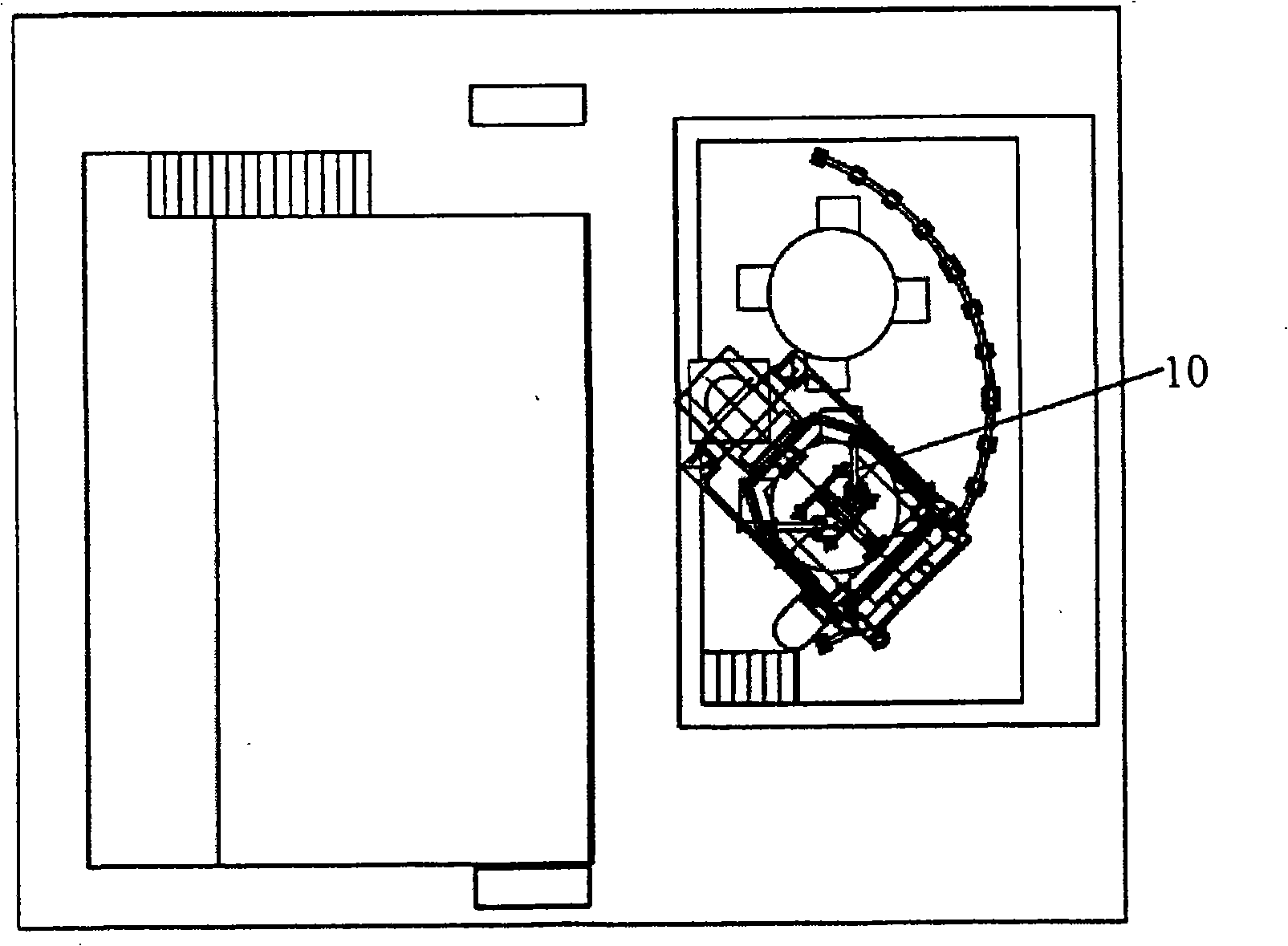 Double-station high efficiency electroslag furnace