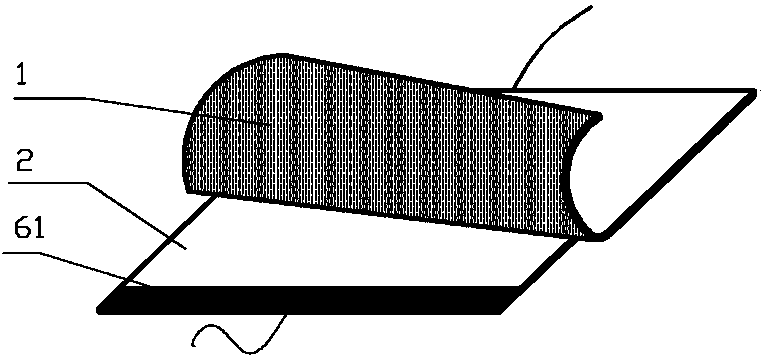 Uniform electric field type robot tactile sensor and detection method thereof