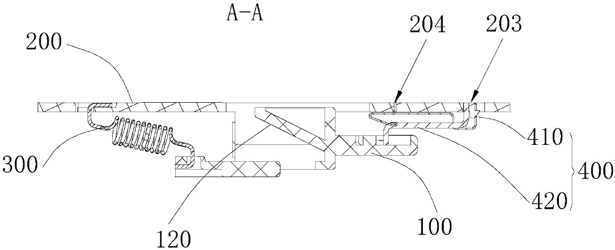 Locking device, mechanical lock and washing machine