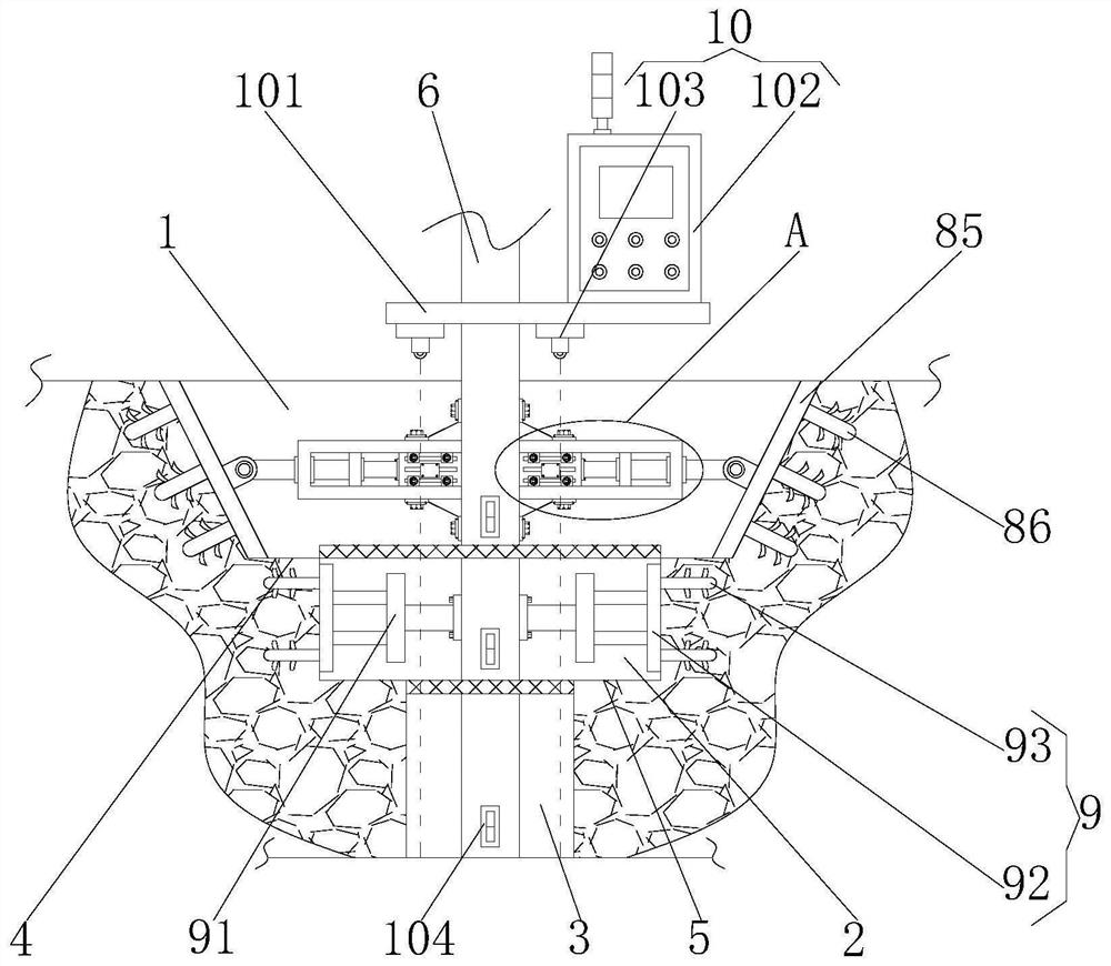 A construction method of deep foundation pit and its intelligent detection system