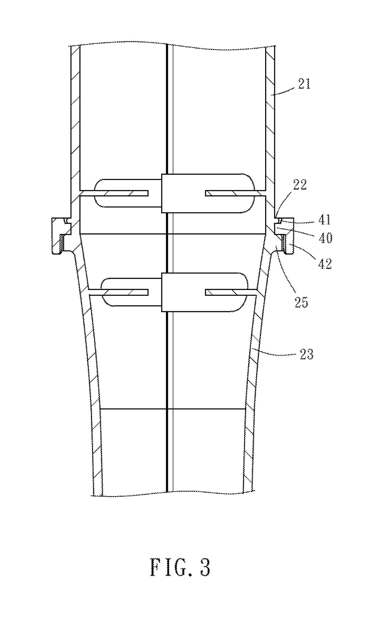 Plastic film applicator with a braking function