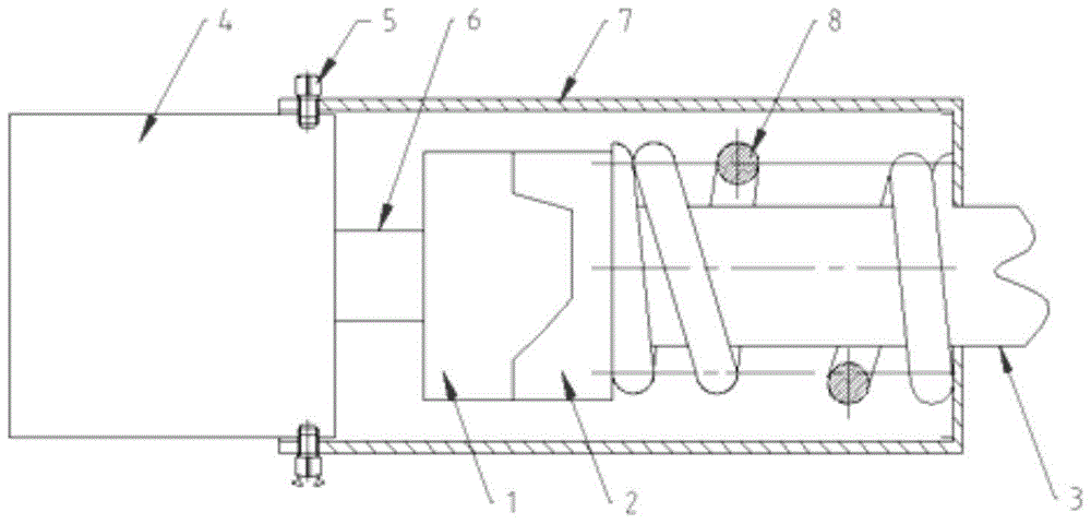 A mechanism that can transmit linear reciprocating motion and rotary motion synchronously and rapidly