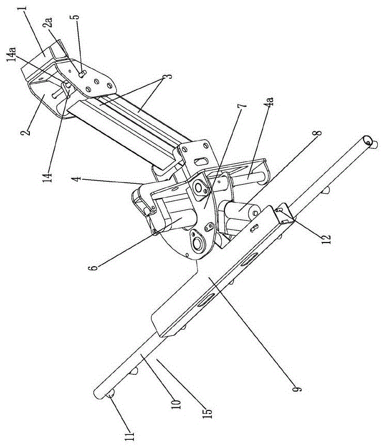 High pressure ground cleaning device of sweeper